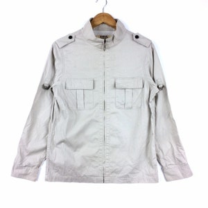 Japońska marka!!! Vintage KANSAI JEANS Wyprodukowano w Japonii Projekt koszuli roboczej Rozmiar średni