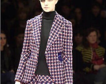 Runway Collection!!! By Rei Kawakubo AD2001 Junya Watanabe COMME DES GARCONS Wool Peacoat Jacket Medium Size