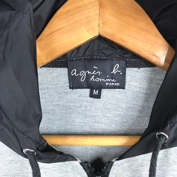 Rare!!! Vintage AGNES B PARIS HOMME Paris Fully Zipper