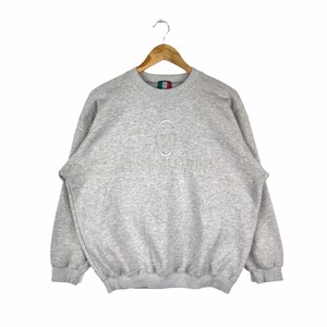 Rare!!! The Famous Vintage Italian Designer GIANNI VALENTINO ITALY Crewneck Sweatshirt Large Size