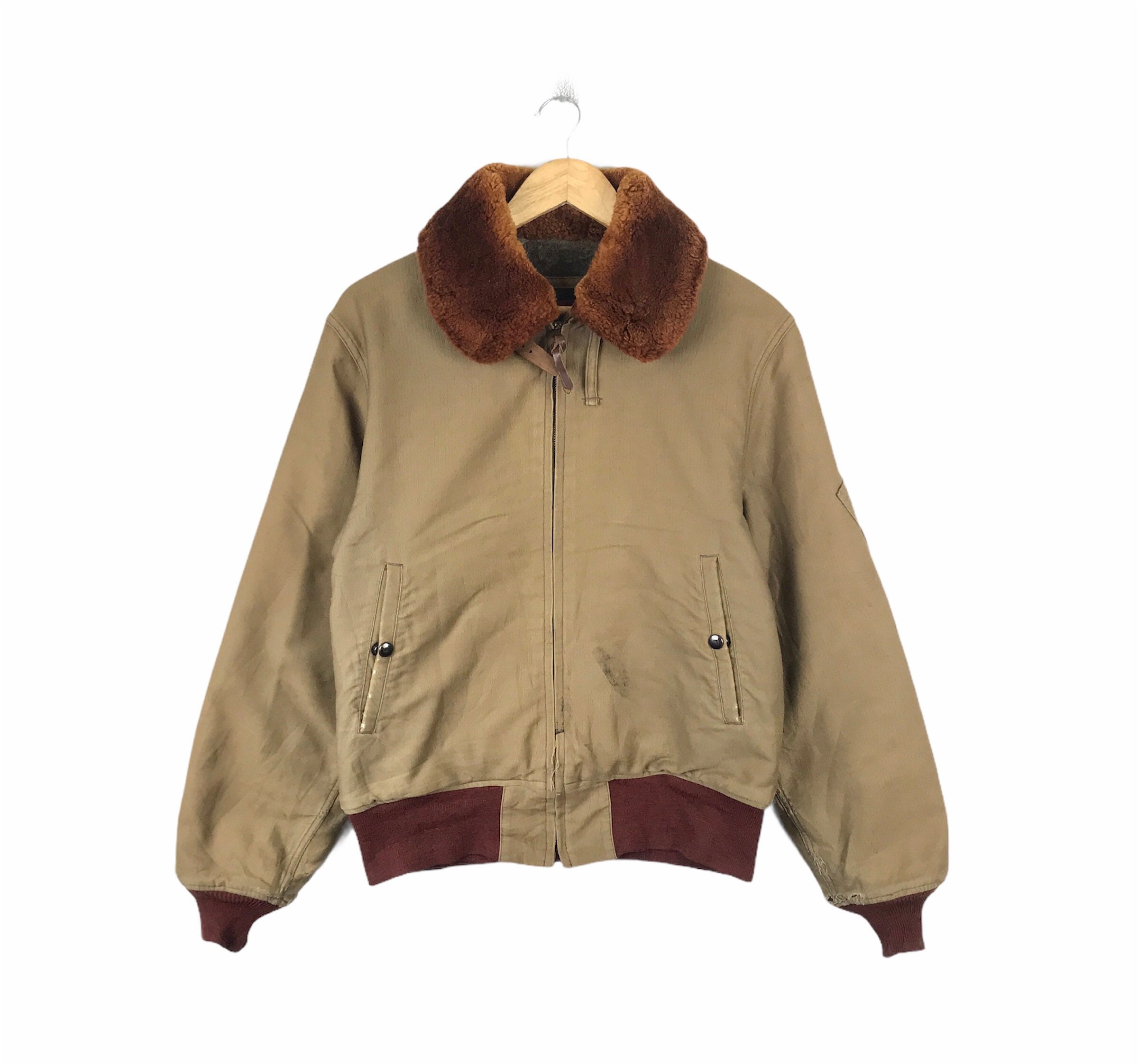 By Toyo Enterprise!!! Vintage BUZZ RICKSON COLVINEX B-15 Us Army Air Forces Flight Bomber Jacket Size 40