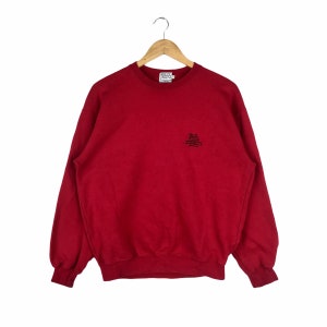 Vintage University!!! Vintage UNIVERSITY CALIFORNIA LOS Angeles Crewneck Sweatshirt Medium Size Red Colour