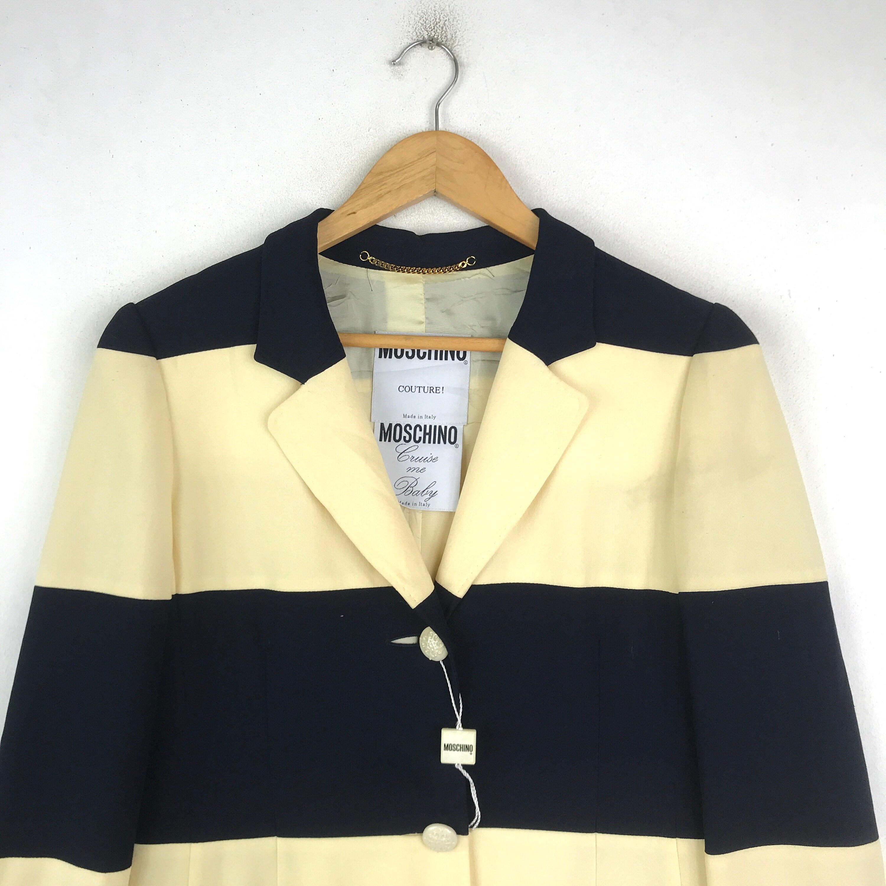 Unused 80s!!! Vintage Deadstock Unused 80s MOSCHINO COUTURE
