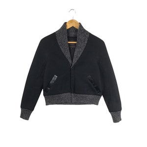 Fashion Show!!! Japanese Brand UNDERCOVER JUN TAKAHASHI Made in Japan 2007-2008 Autumn Winter Croptop Jacket Size 2