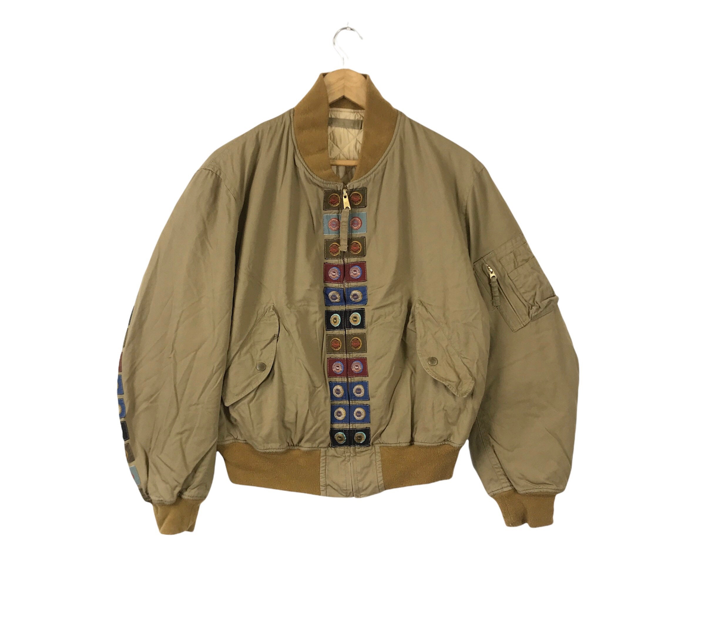 Rare!!! Vintage 90'S KARL HELMUT CLASSIC Design Bomber