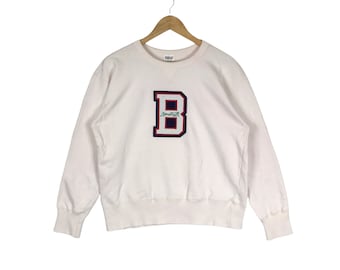 Rare!!! Vintage UNITED COLORS Of BENETTON Racing Team Crewneck Sweatshirt Medium Size