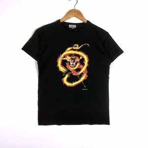 Anime!!! Vintage 1999 DEVILman held van ketterij Japanse anime manga Go Nagai T-shirt kleine maat
