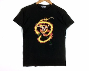 90年代ヴィンテージ デビルマン 永井豪原作 ダイナミック企画 Tシャツ