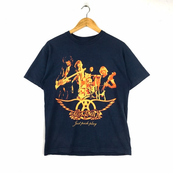 Just Push Play Tour Vintage 2002 AEROSMITH Band JUST PUSH - Etsy 日本