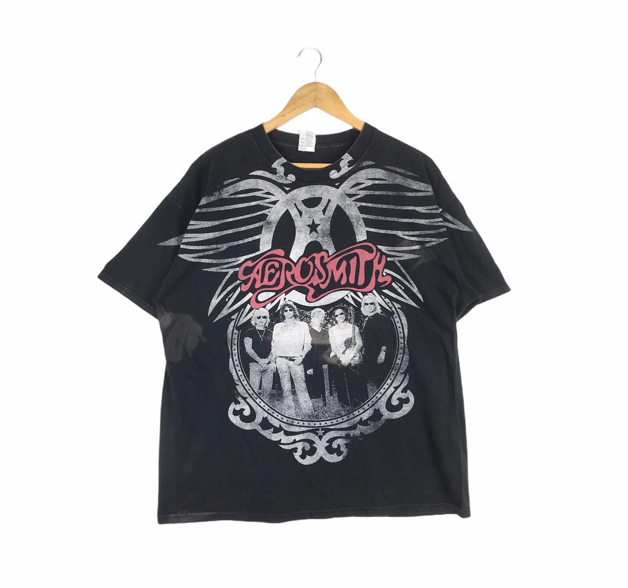 エアロスミス　ツアーTシャツ ビンテージバンドtee 90s エアロスミス Tシャツ 半袖 バンT アーティスト ロック