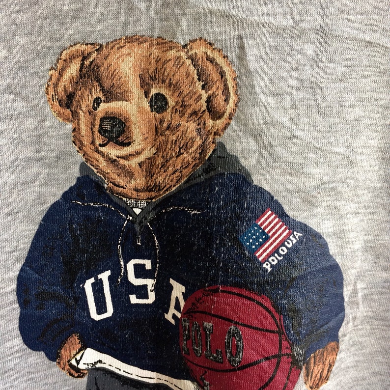 Rare Vintage POLO BEAR USA by Ralph Lauren Crewneck | Etsy