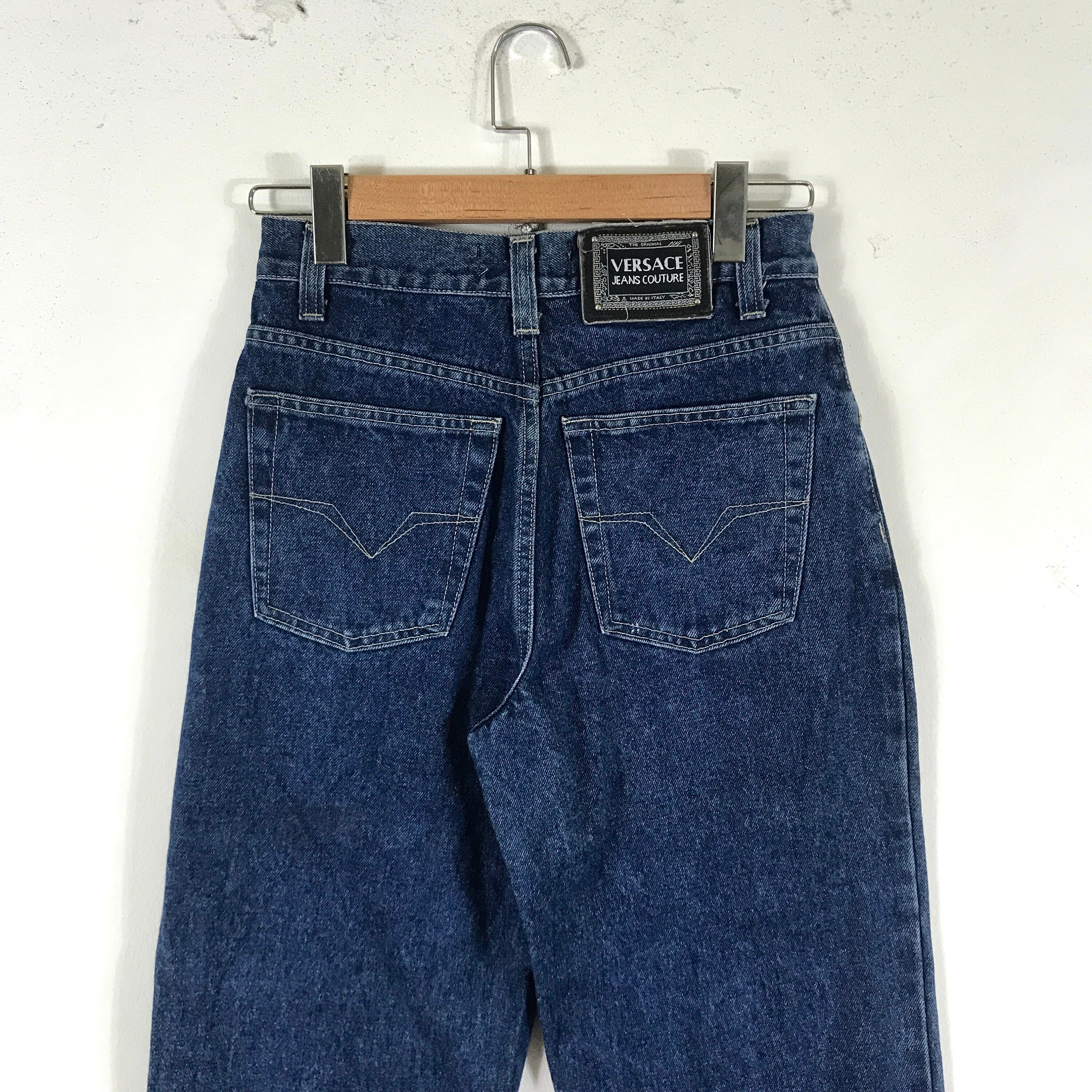 Luxury!!! Vintage VERSACE JEANS COUTURE Medusa Made in Italy