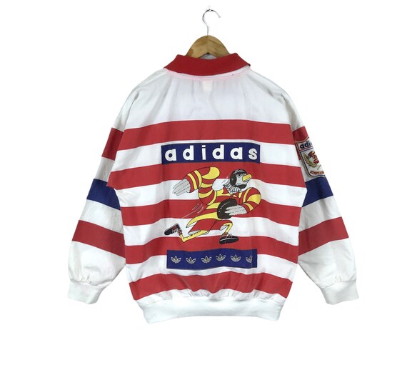 80s Sportswear!!! Vintage 80s ADIDAS RUGBY CHAMPION U… Gem