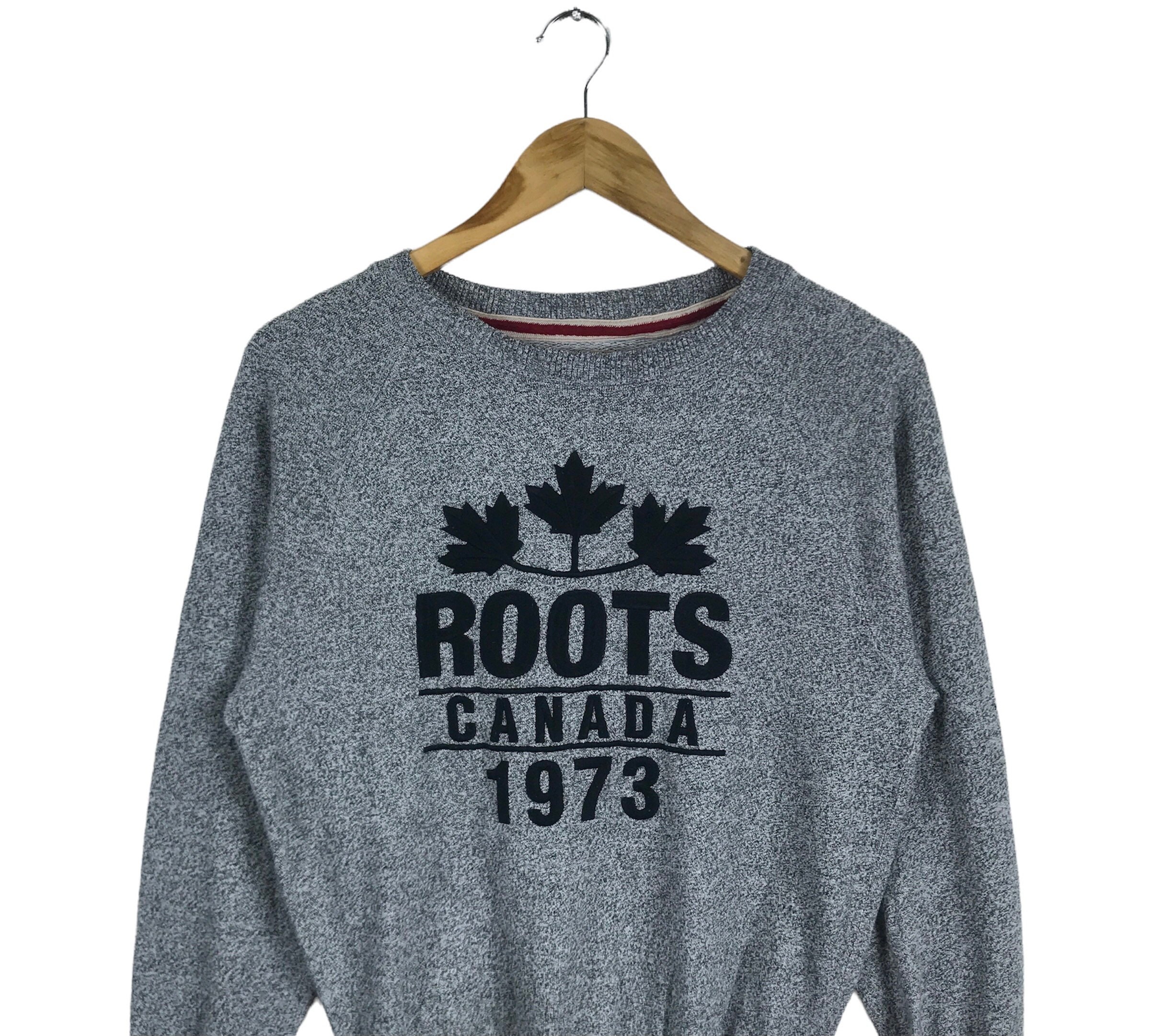 Rare!!! Vintage ROOTS ATHLETICS CANADA Pullover Jumper