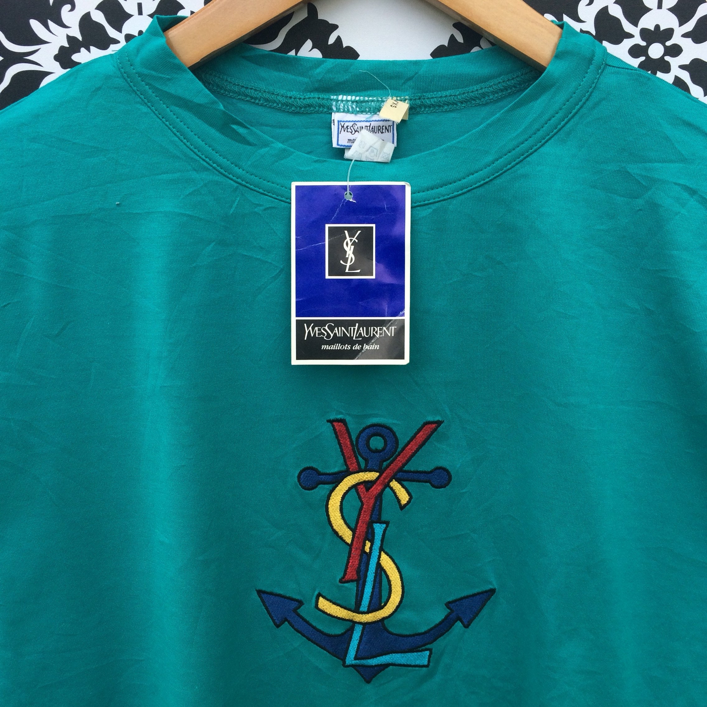 Rare!!! Vintage Luxury Old Stock YVES SAINT LAURENT Ysl With Rare!!! Vintage Luxury Old Stock YVES SAINT LAURENT Ysl With