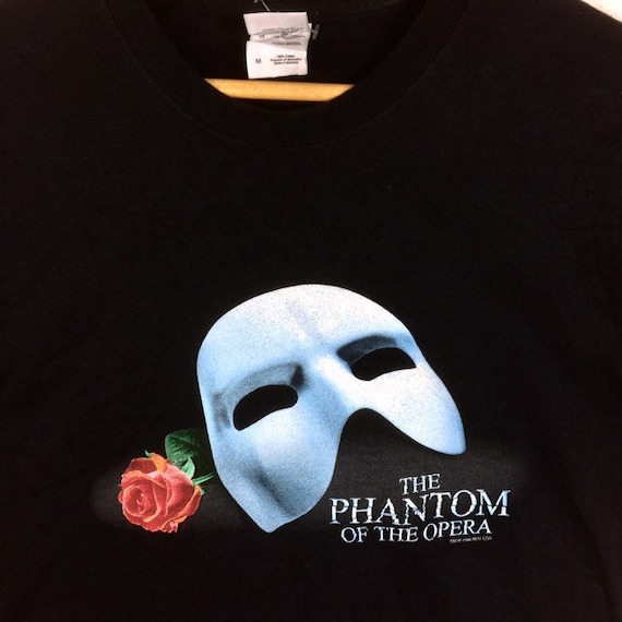 Rare!!! Vintage 1986 PHANTOM OF OPERA Crewneck T-shirt by