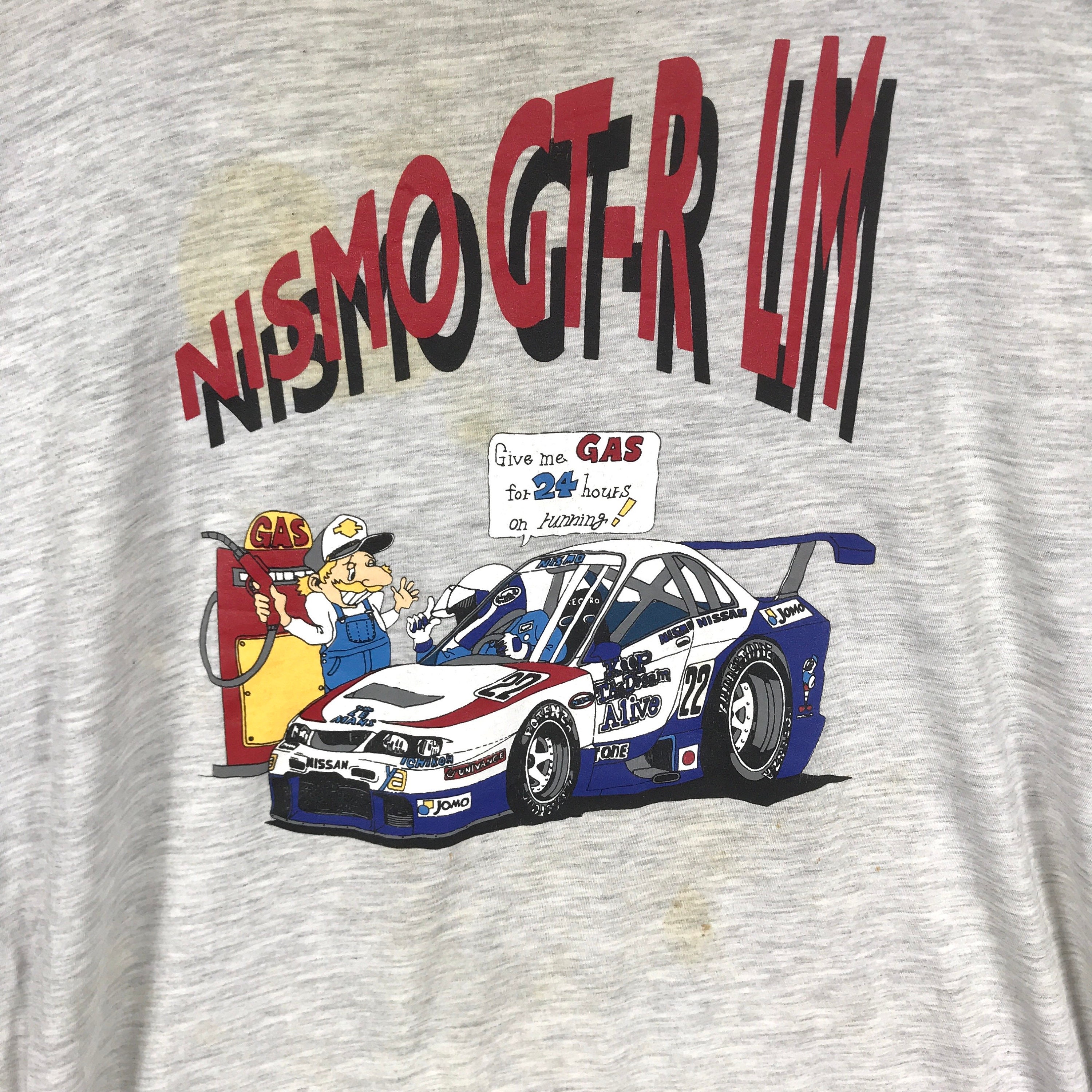 レア!!!ヴィンテージ NISSAN NISMO MOTORSPORTS Gtr-Lm クルーネックT 