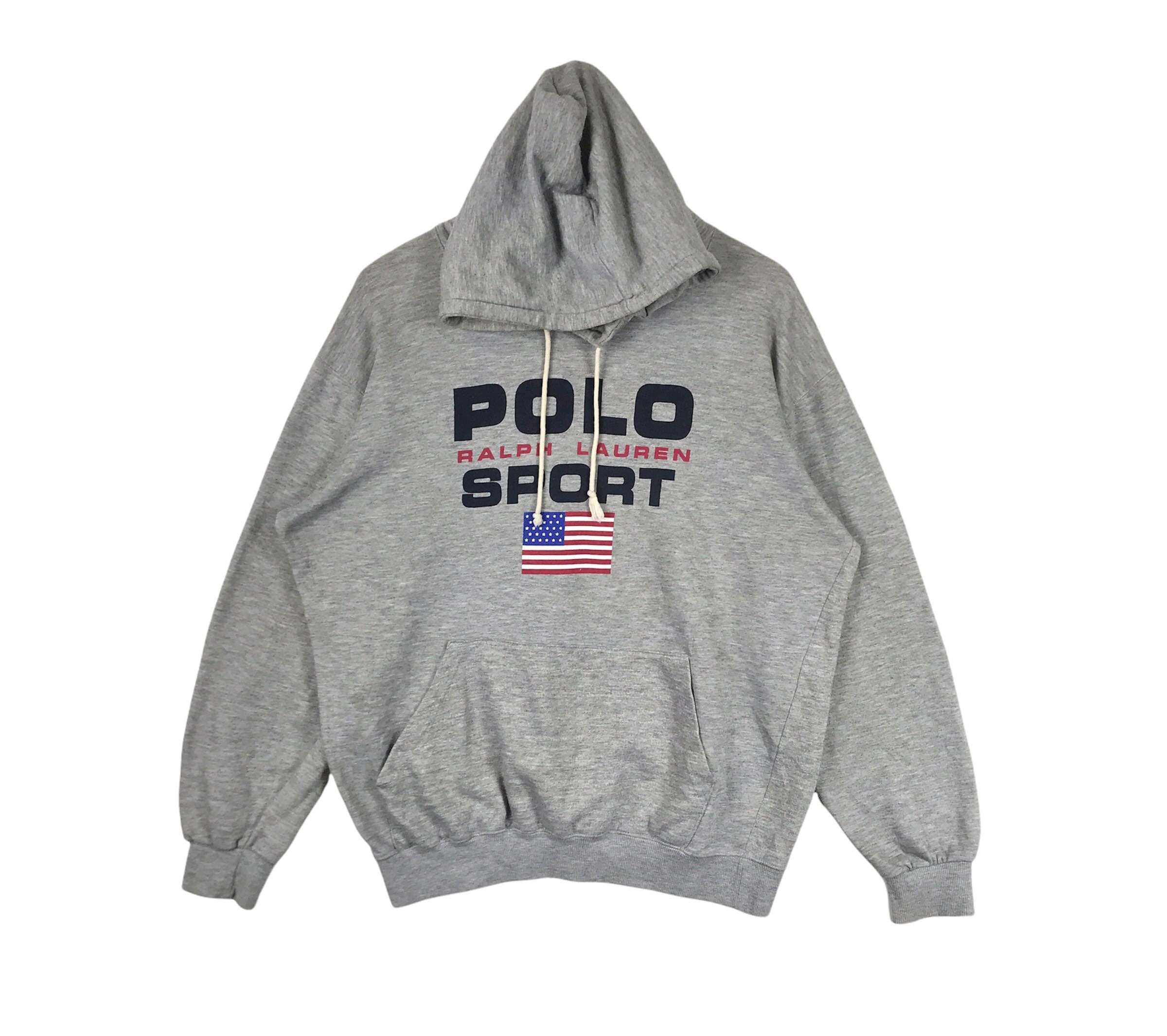 Grey polo sport hoodie sale
