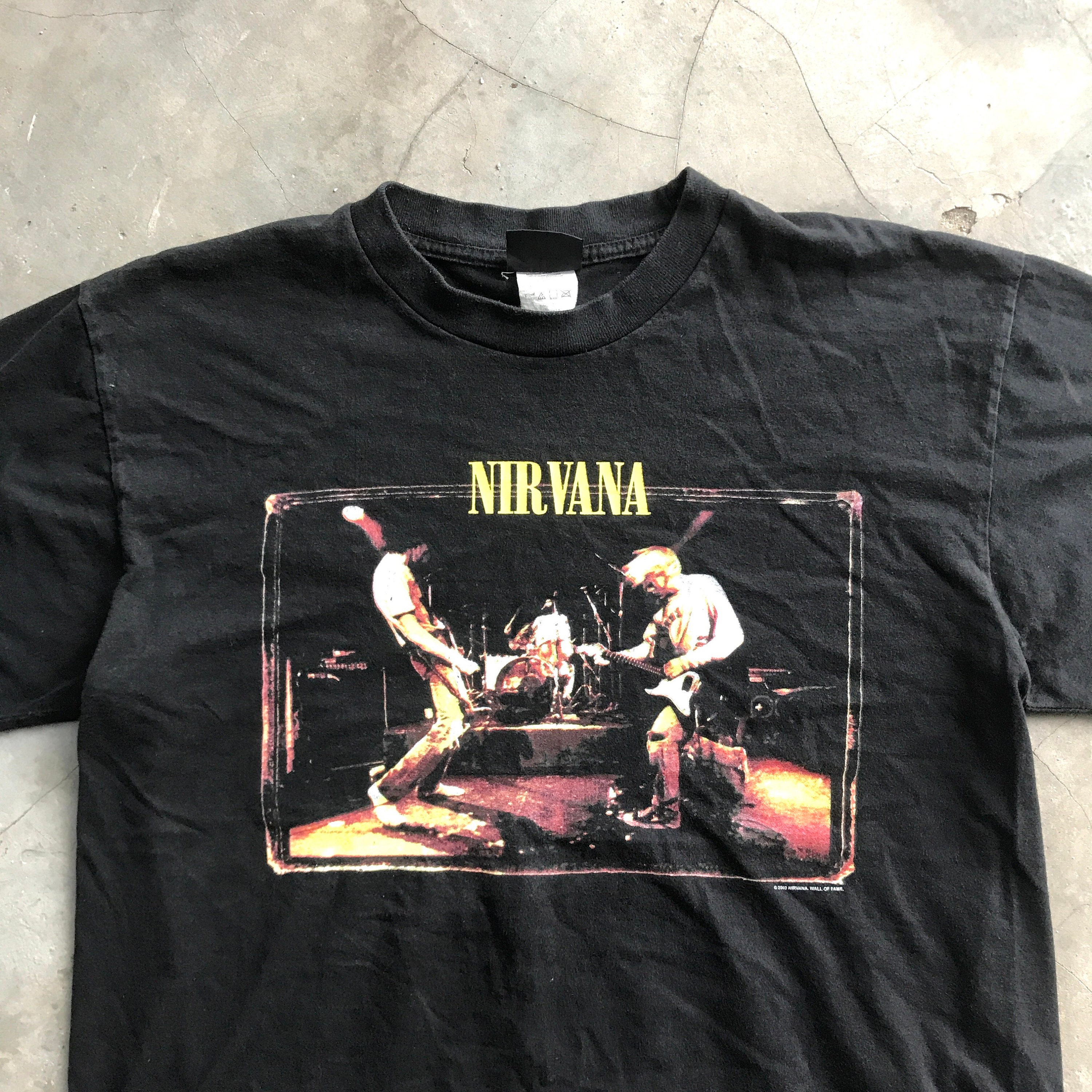 nirvana 2003 t shirt