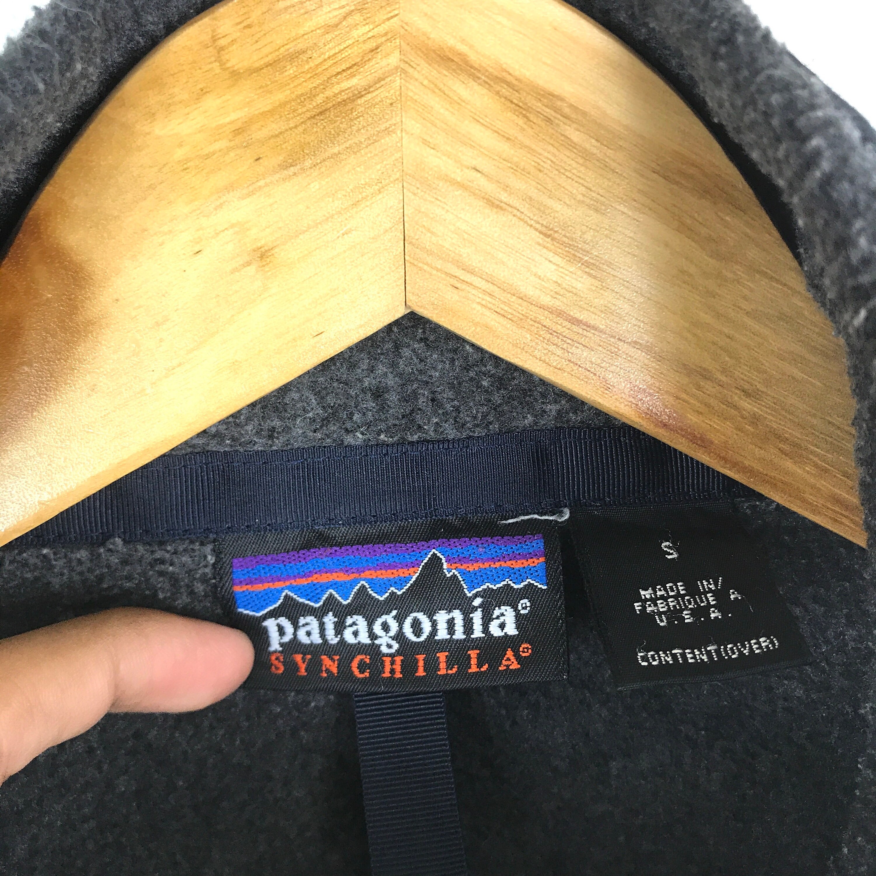 Rare!!! Vintage 90s PATAGONIA SYNCHILLA OUTDOOR Clothing
