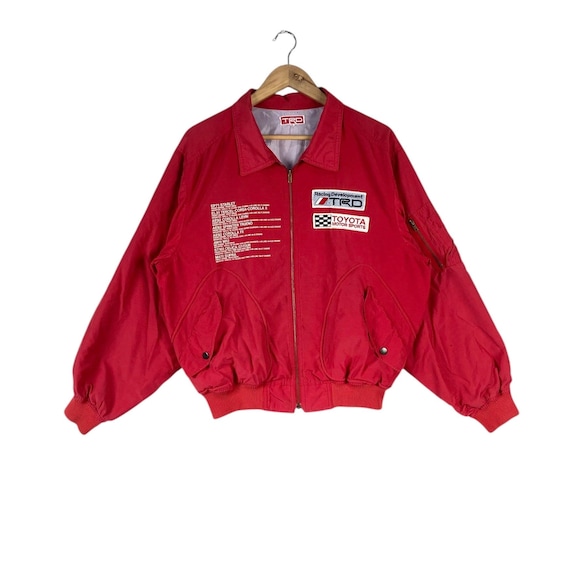 ウェア TRD Racing Grove Redcolor Racing!!! Vintage TOYOTA RACING DEVELOPMENT Trd Toyota Motor