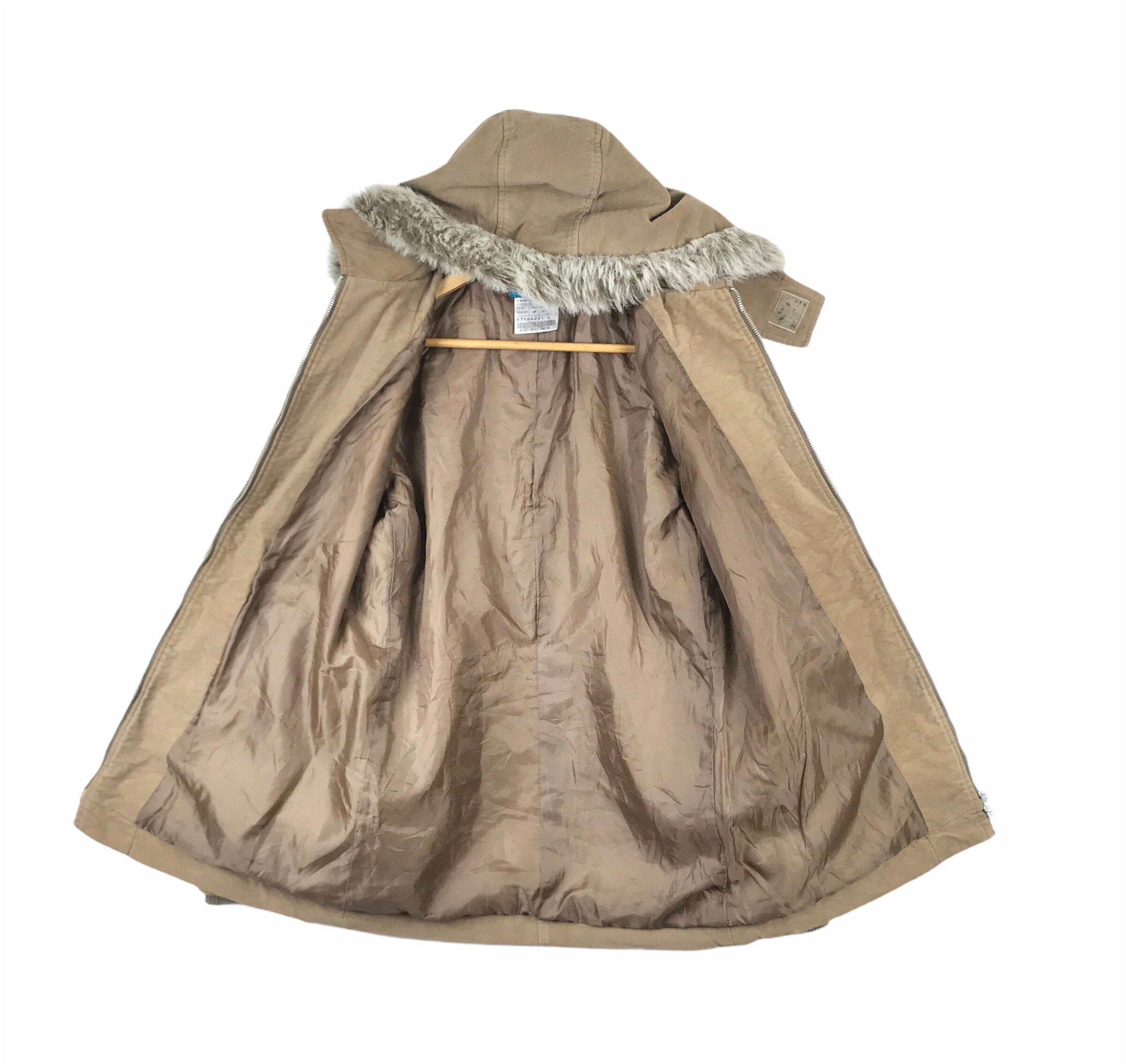 English Fashion Designer!!! Vintage KATHARINE HAMNETT BLOUSON Fur