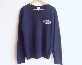 Rare! Vintage 90's ARNOLD PALMER small logo sweatshirt dark blue colour large size