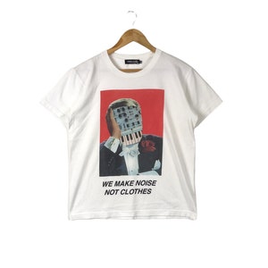 Japanese Brand!!! UNDERCOVER JUN TAKAHASHI We Make Noise Not Clothes T-Shirt Medium Size