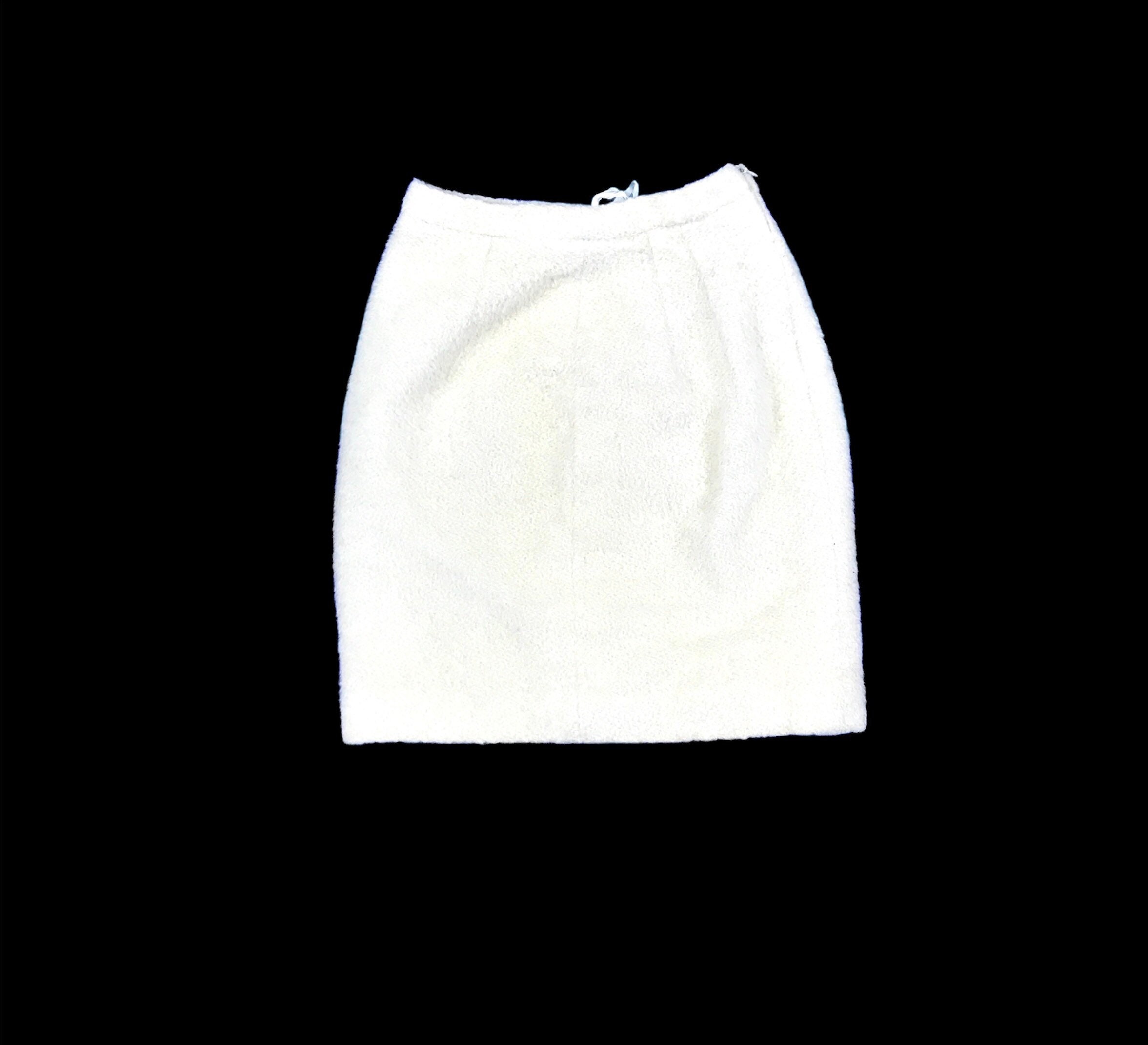 【関税＆送料込み】Jil Sander White Wool Mini Skirt Jil Sander Wool-blend wrap skirt Jil Sander