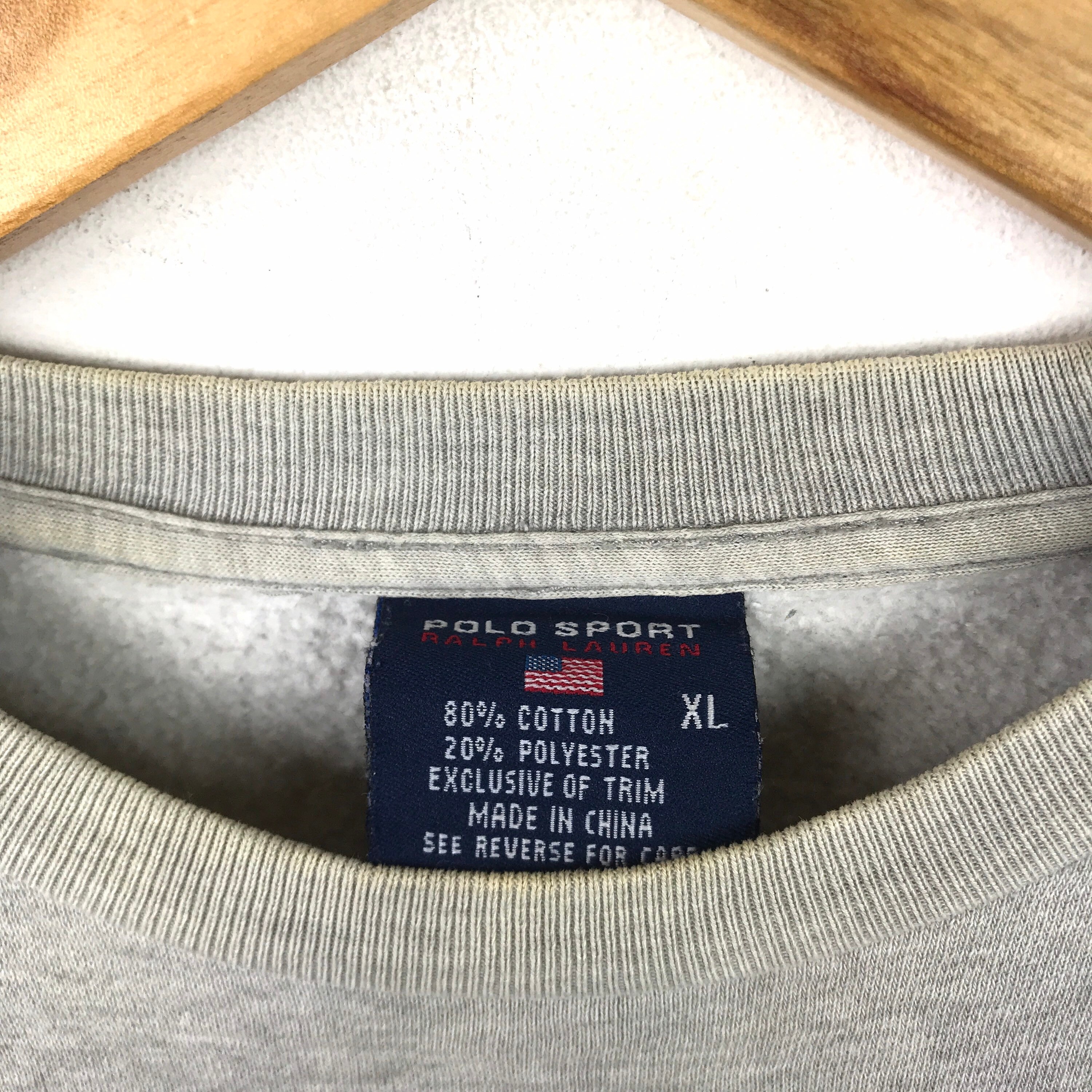 Rare!!! Vintage POLO SPORT USA Crewneck Jumper Longsleeve Rare!!! Vintage POLO SPORT USA Crewneck Jumper Longsleeve