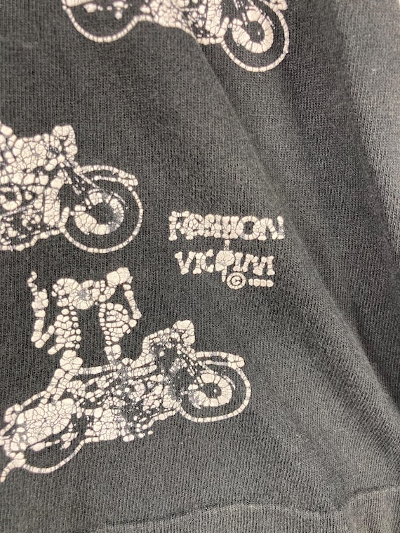 By Fashion Victim!!! Vintage 90s FASHION VICTIM SKULL Skeleton