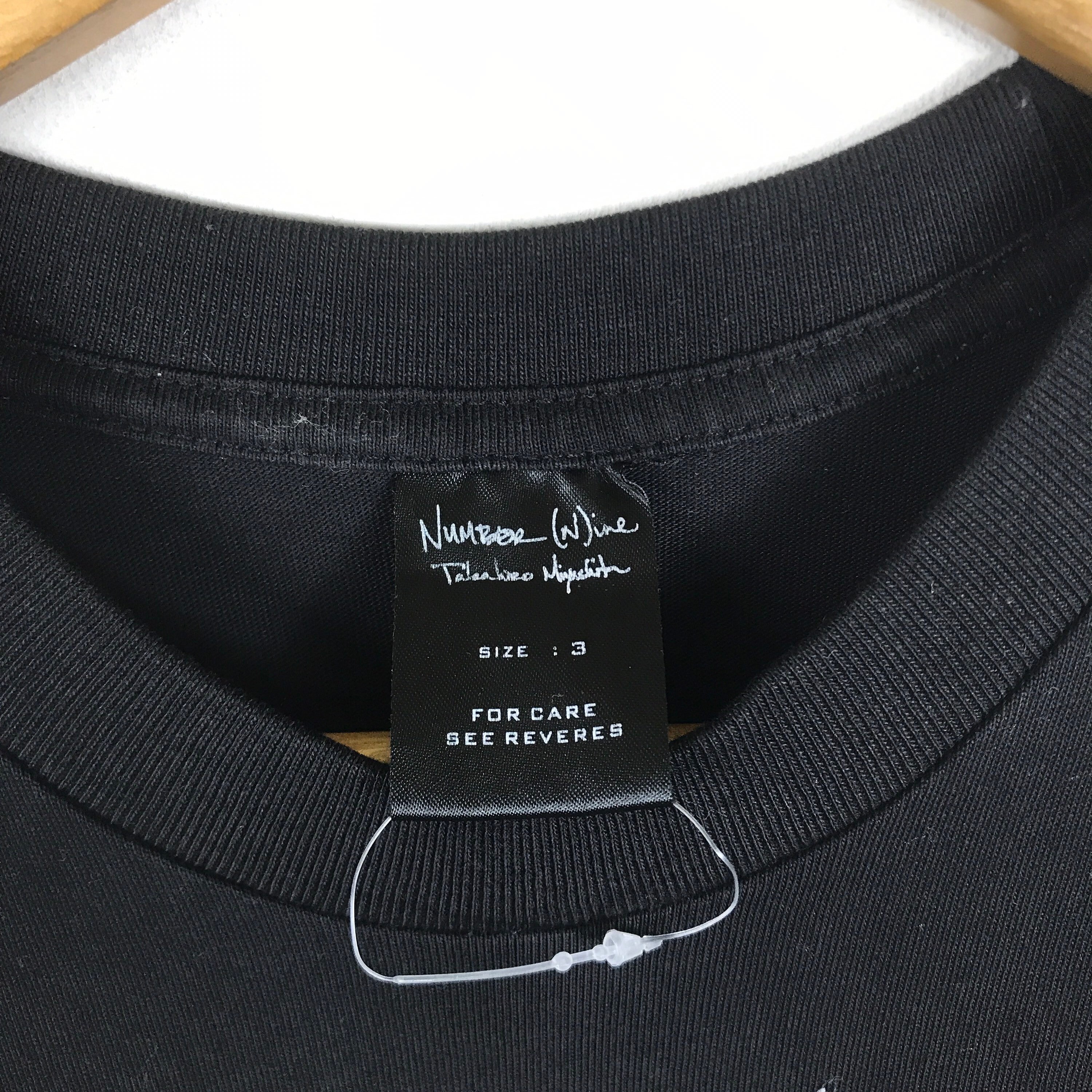 激レアtakahiro miyashita numbernine SIZE:4 Leather jacket Number Nine - Takahiro Miyashita Black size 4