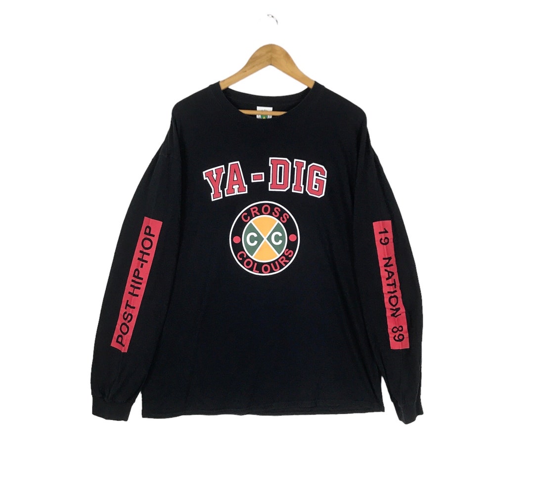 Missing Tyrese Hill!!! Vintage CROSS COLOURS YA Dig Rap Tee Hip Hop ...