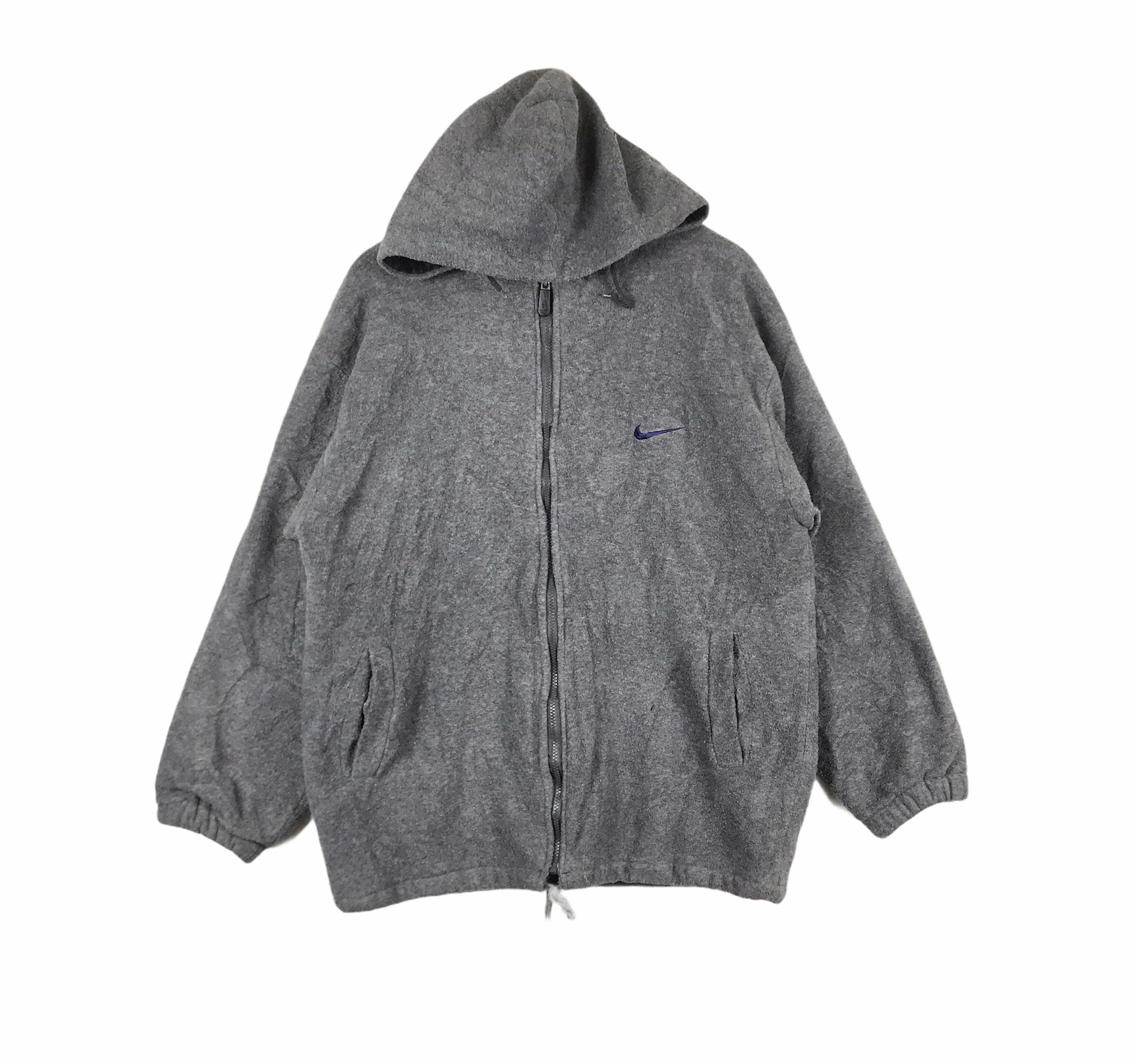 nike unisex vintage logo fleece oversized sweatshirt