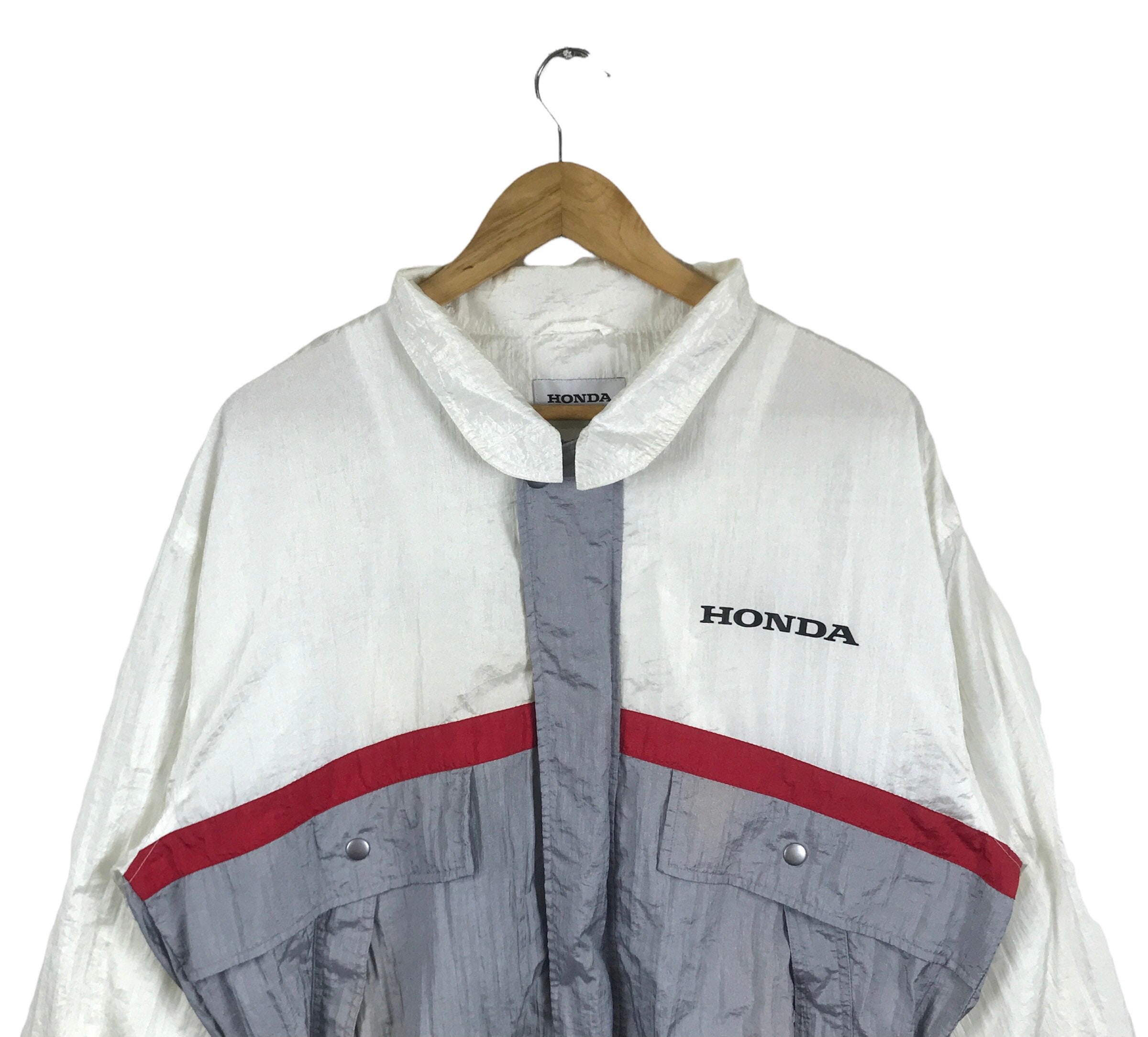 Racing Jacket!!! Vintage HONDA RACING TEAM Bomber Light