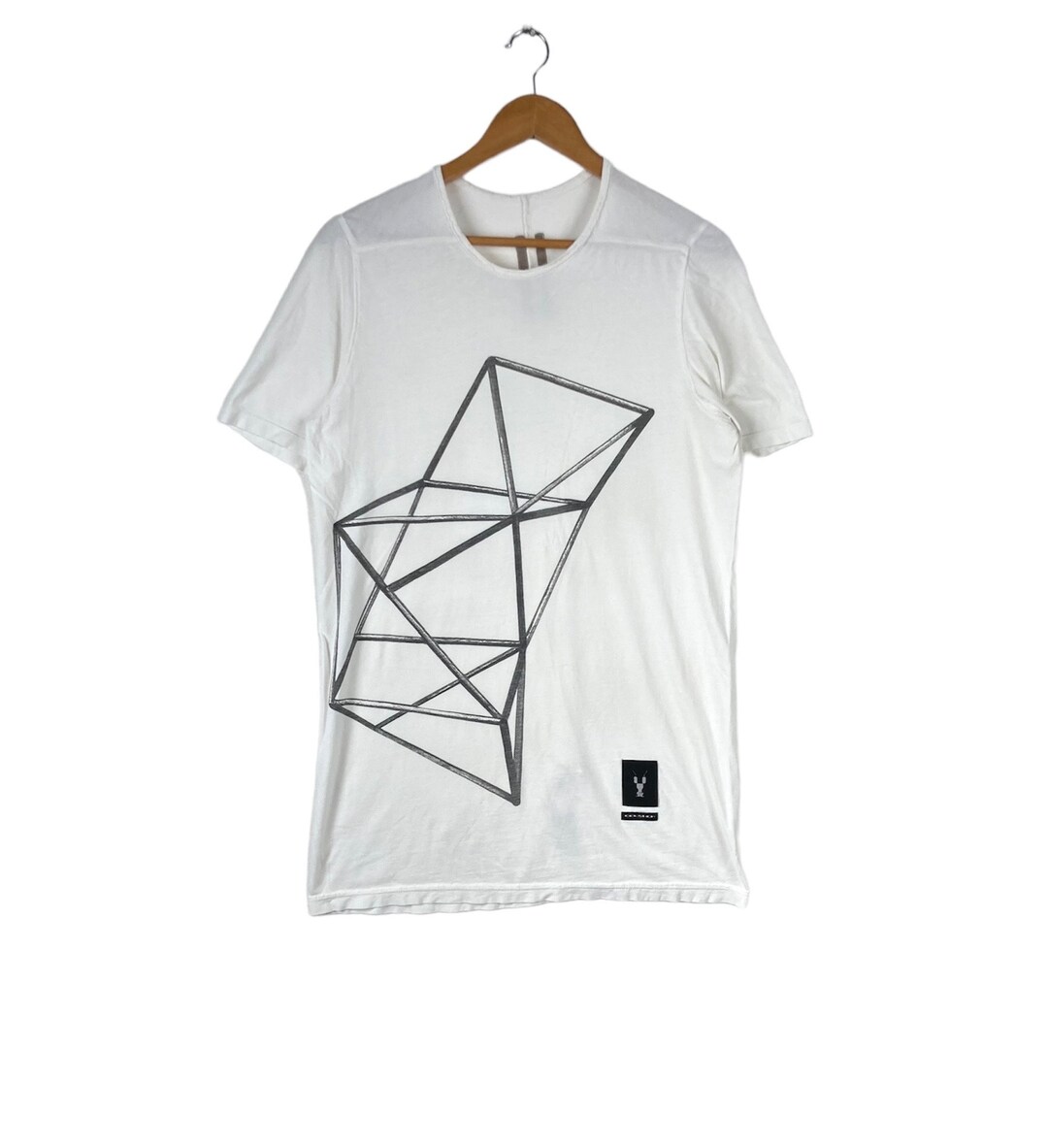 RickOwens S/S19 Tシャツ Richard Saturnino Owen!!! Spring Summer 19 SS19 RICK OWENS Drkshdw