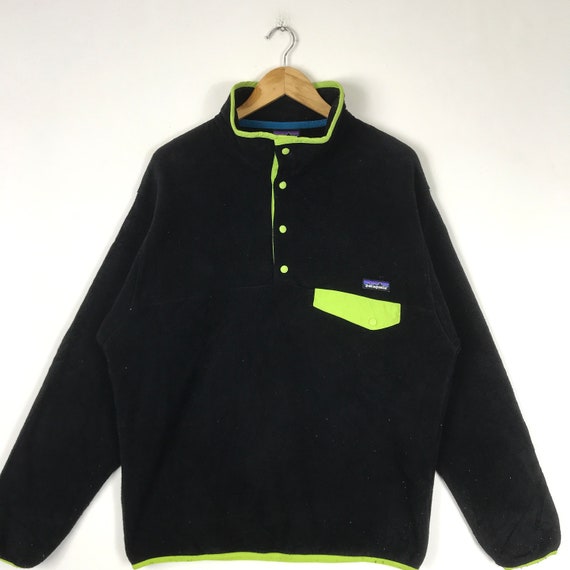 Warm and Durable!!! Vintage 90s PATAGONIA SYNCHILLA OUTDOOR