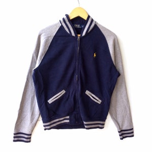 Rare!!! The Famous POLO RALPH LAUREN Small Logo Varsity Blue Black Colour Medium Size