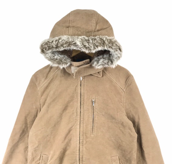 English Fashion Designer!!! Vintage KATHARINE HAMNETT BLOUSON Fur