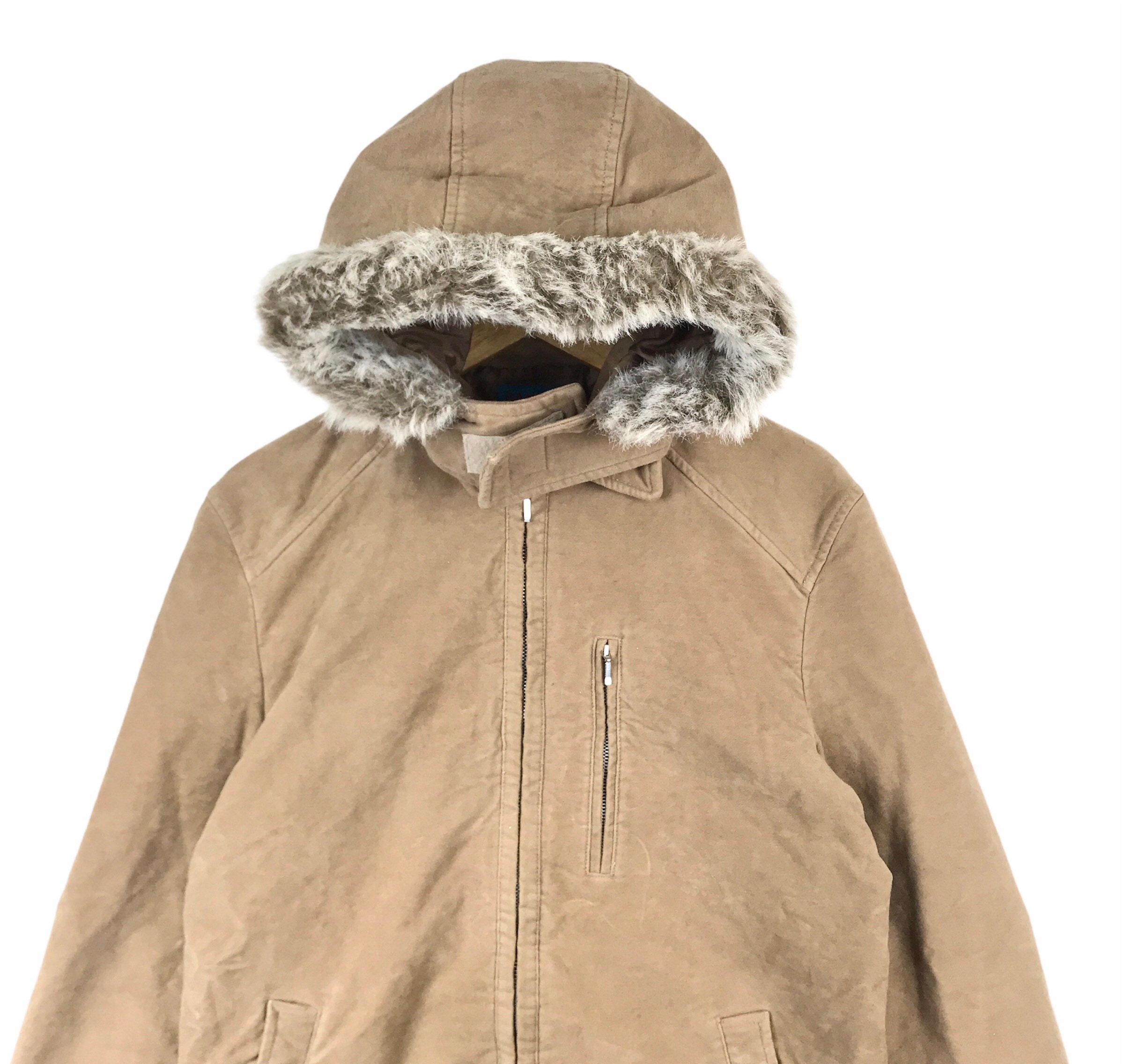English Fashion Designer!!! Vintage KATHARINE HAMNETT BLOUSON Fur