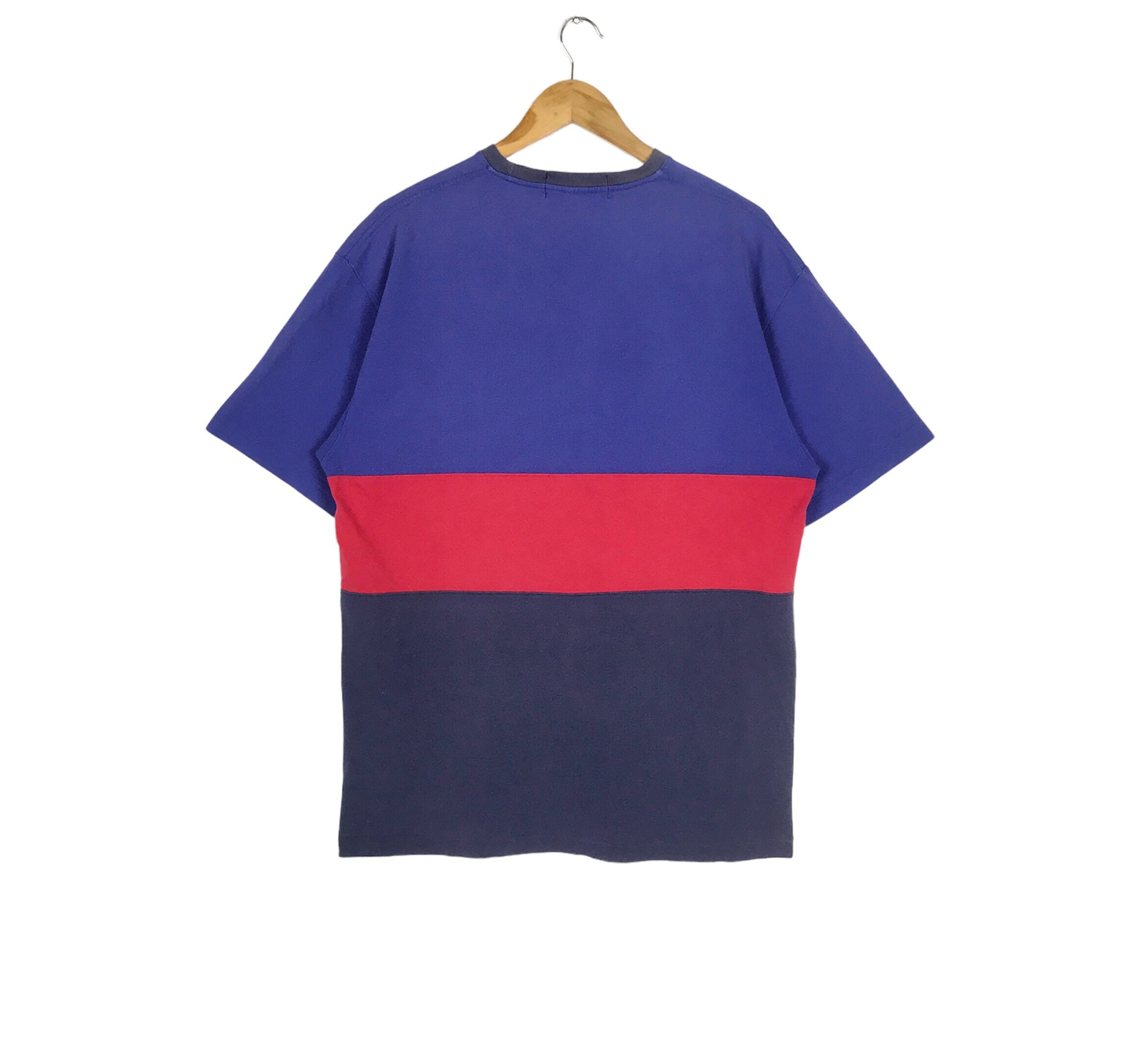 Lolife!!! Vintage POLO SPORT by RALPH Lauren T-shirt Stripe Color