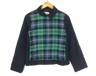 Trench Court Comme Des Garçons Brodé - Taille S, Occasion Très Bon état, Rare