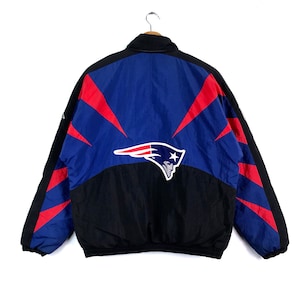 Rare!!! Vintage Starter Proline Nfl NEW ENGLAND PATRIOTS Puffer Bomber Jacket Extra Large Size Kids