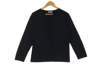 ¡¡¡Firma Pour Homme!!! Diseñador japonés YOHJI YAMAMOTO POUR Homme Hecho en Japón Camisa de manga larga Tamaño 9