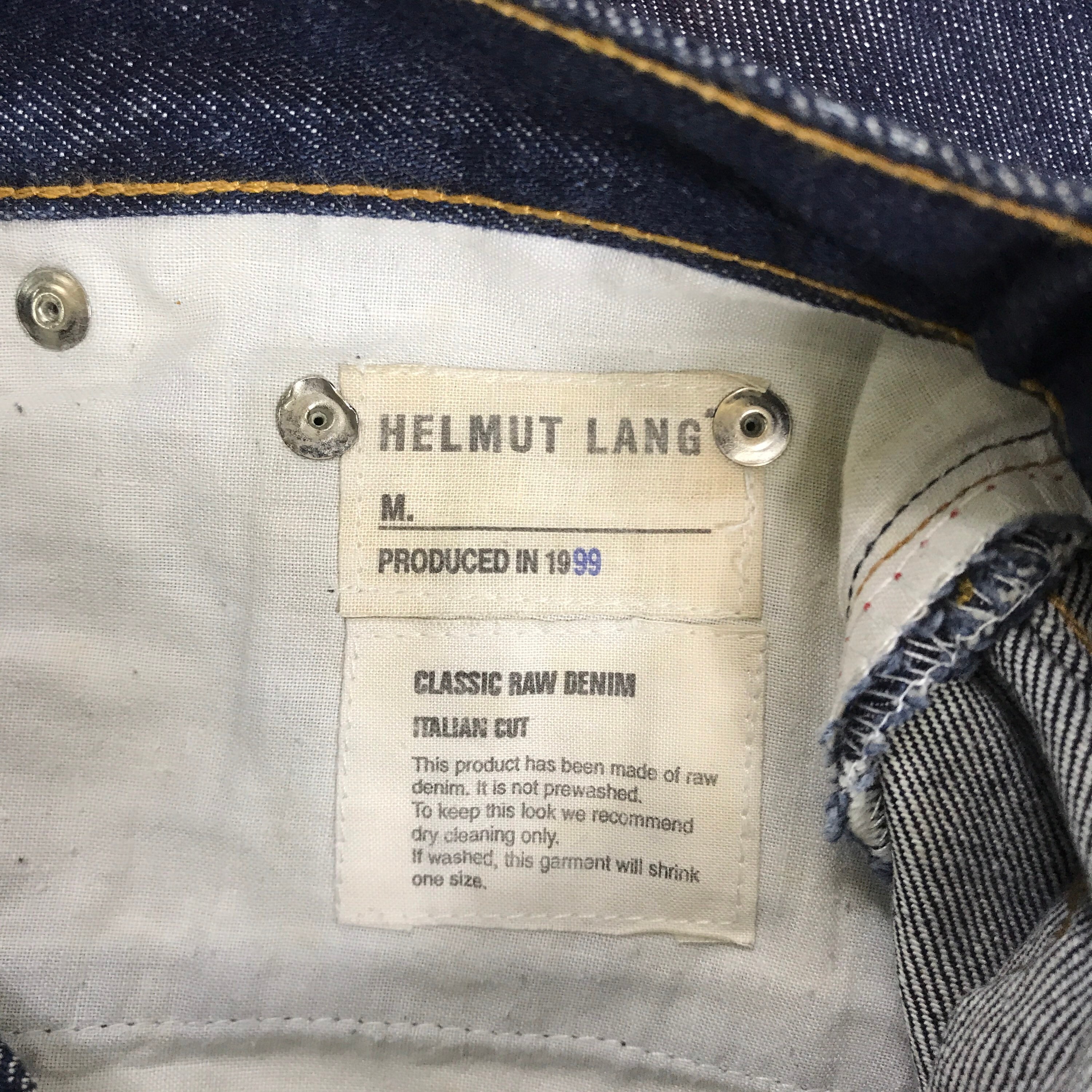 vintage made in ITALY helmt lang denimca