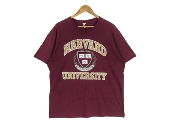 ハーバード大学 ホワイトグラフィックTシャツ - Etsy 日本