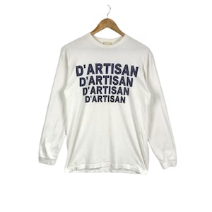 Since 1979!!! Vintage Japanese Brand STUDIO D’ARTISAN Longsleeve Shirt Pig Logo Medium Size