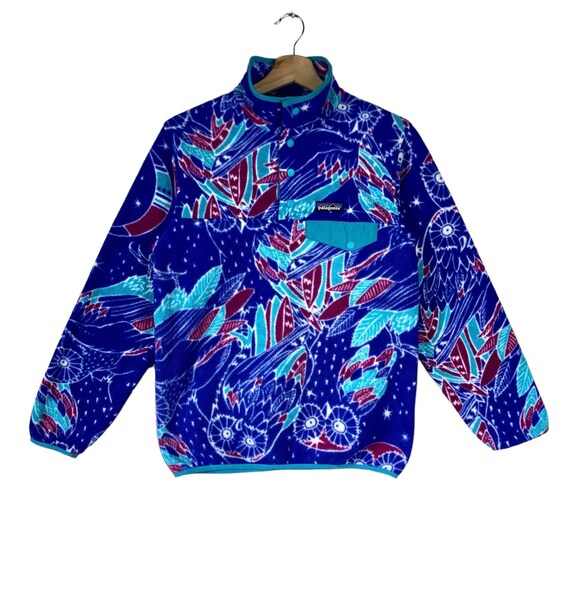 Warm and Durable!!! Vintage 90s PATAGONIA SYNCHILLA Outdoor