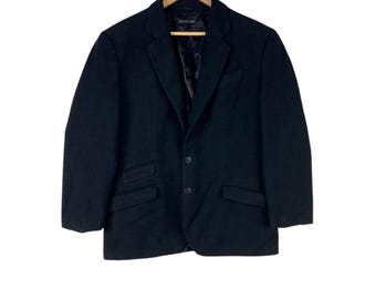 Archive!!! British Fashion Designer ALEXANDER MCQUEEN Made In Italy Archive Design Pocket Gothic Blazer Size 52