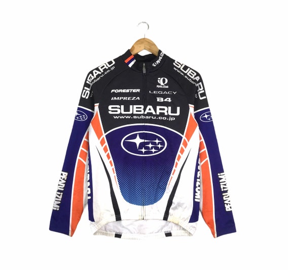 Jersey Vintage SUBARU IMPREZA JP With Supporter Sponsorship Logo